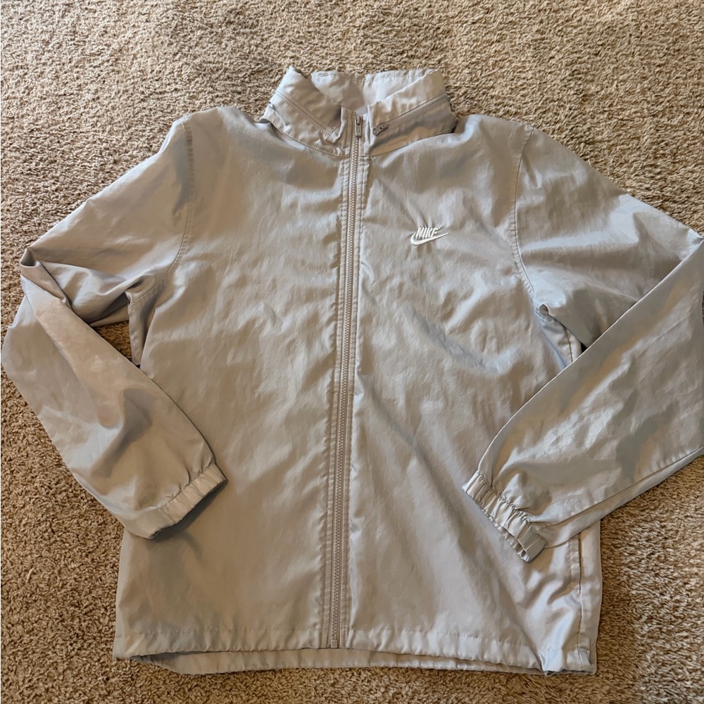 Nike Gray Windbreaker